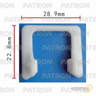 Фиксатор пластиковый PATRON Audi, Seat, Skoda, Volkswagen / P37-0336