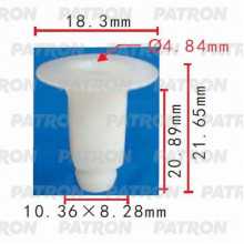 Клипса пластмассовая PATRON Lexus, Toyota / P37-0346