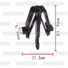 Клипса пластмассовая PATRON Lexus, Toyota / P37-0352