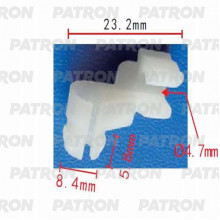 Держатель пластмассовый PATRON Lexus, Toyota / P37-0353
