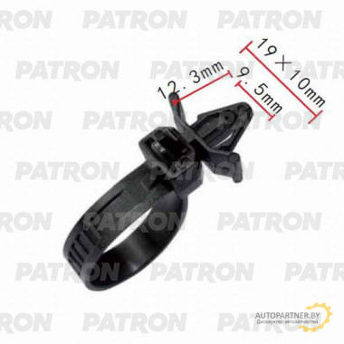 Клипса пластмассовая PATRON Mazda / P37-0361