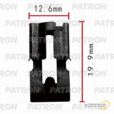 Держатель пластмассовый PATRON GM / P37-0367