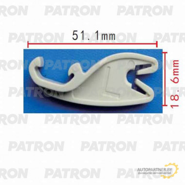 Держатель пластмассовый PATRON Ford / P37-0369
