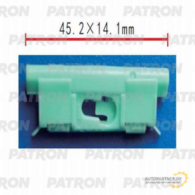 Клипса пластмассовая PATRON Acura, Honda / P37-0372