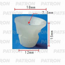 Клипса пластмассовая PATRON Lexus, Toyota / P37-0377