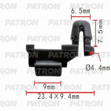 Держатель пластмассовый PATRON Mazda / P37-0400