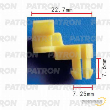 Держатель пластмассовый PATRON Lexus, Toyota / P37-0420