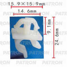 Держатель пластмассовый PATRON Lexus, Toyota / P37-0436