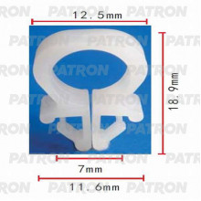 Клипса пластмассовая PATRON Mazda / P37-0439