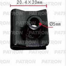 Клипса пластмассовая PATRON Infiniti,Nissan / P37-0445