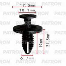 Клипса пластмассовая PATRON Ford / P37-0449