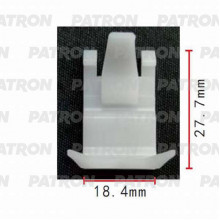 Клипса пластмассовая PATRON Hyundai, Kia / P37-0463