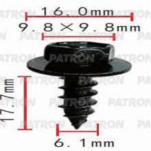 Винт металлический PATRON Различные марки / P37-0476