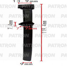 Клипса пластмассовая PATRON Mercedes / P37-0482