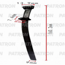 Клипса пластмассовая PATRON Mercedes / P37-0483