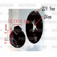 Гайка PATRON Hyundai, Kia / P37-0524