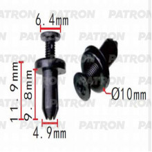 Клипса пластмассовая PATRON Mazda / P37-0534