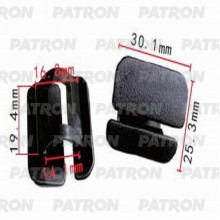 Клипса пластмассовая PATRON Chevrolet,Daewoo,GM,Opel / P37-0567