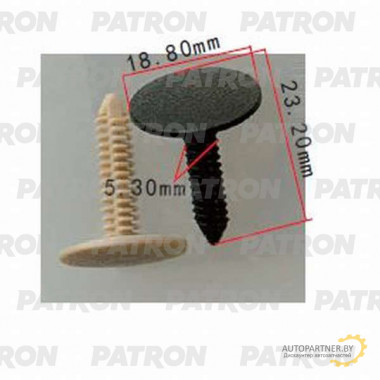 Фиксатор пластиковый PATRON Lexus, Toyota / P37-0580