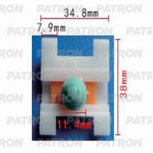 Скоба пластиковая PATRON Audi,Seat,Skoda,Volkswagen / P37-0595