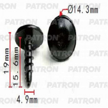 Шуруп металлический PATRON Audi,Seat,Skoda,Volkswagen / P37-0601
