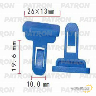 Клипса пластмассовая PATRON Lexus, Toyota / P37-0612