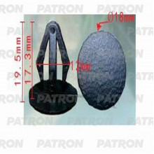 Клипса пластмассовая PATRON Infiniti, Mazda, Nissan / P37-0613