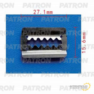Фиксатор металлический PATRON Lexus, Toyota / P37-0630
