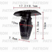 Клипса пластмассовая PATRON Lexus, Toyota / P37-0636
