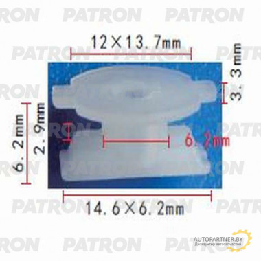 Фиксатор пластиковый PATRON Hyundai,Kia / P37-0642