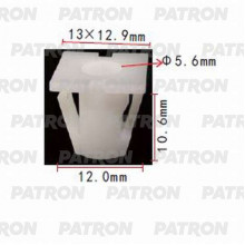 Фиксатор пластиковый PATRON Hyundai,Kia / P37-0649
