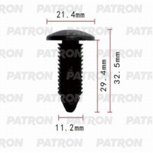 Клипса пластмассовая PATRON Ford, GM / P37-0668