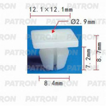 Фиксатор пластиковый PATRON GM / P37-0671