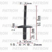 Заклепка PATRON Ford / P37-0703