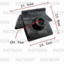 Скоба пластиковая PATRON Infiniti,Nissan / P37-0708