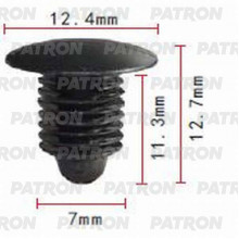 Клипса пластмассовая PATRON GM / P37-0718