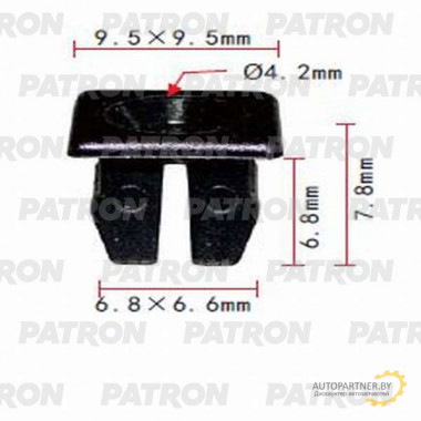 Фиксатор пластиковый PATRON VAG,GM / P37-0737