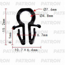 Держатель пластмассовый PATRON Infiniti,Nissan / P37-0751