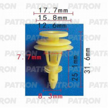 Клипса пластмассовая PATRON Chrysler, Jeep / P37-0765