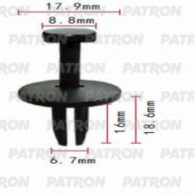 Клипса пластмассовая PATRON Chrysler, Jeep / P37-0769