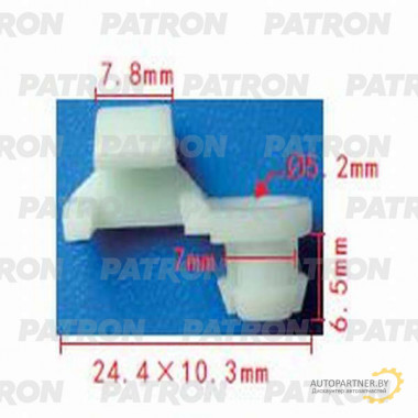 Держатель пластмассовый PATRON GM / P37-0775