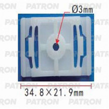 Скоба пластиковая PATRON Audi,Seat,Skoda,Volkswagen / P37-0797