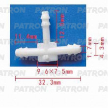Тройник PATRON т-образный 3x3x3 / P37-0803