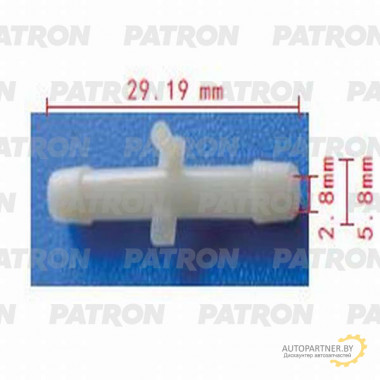 Тройник PATRON Прямой 5x5 / P37-0807