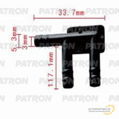 Тройник PATRON GM / P37-0809