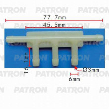 Тройник PATRON Различные марки / P37-0812
