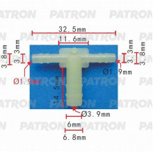 Тройник PATRON GM / P37-0814