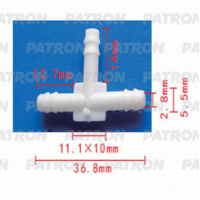 Тройник PATRON Ford,GM / P37-0817