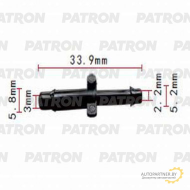 Тройник PATRON Chrysler / P37-0821