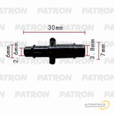 Тройник PATRON Различные марки / P37-0824